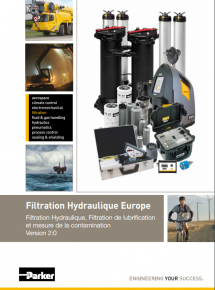 catalogue filtrations hydraulique parker