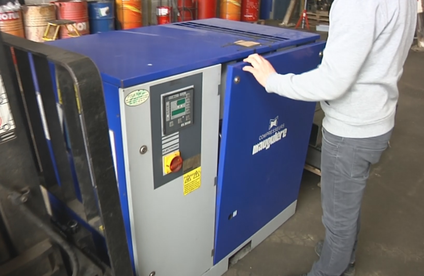 Maintenance air comprimé