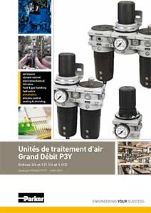 Catalogue unités de traitement d'air Grand Débit P3Y