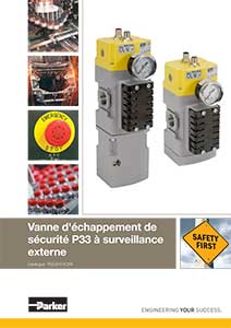 Catalogue vanne d'échappement de sécurité P33